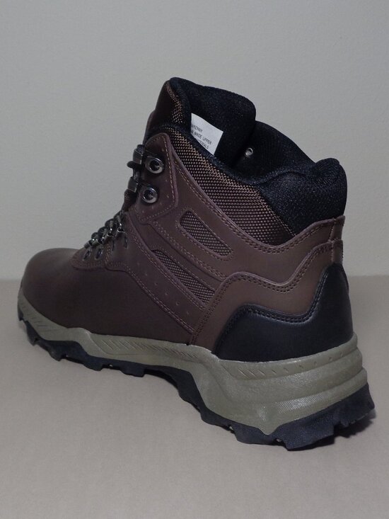 Khombu Size 9 M / KENNY / Brown / Leather / Hiking Boots New Men\'s Shoes main image 10